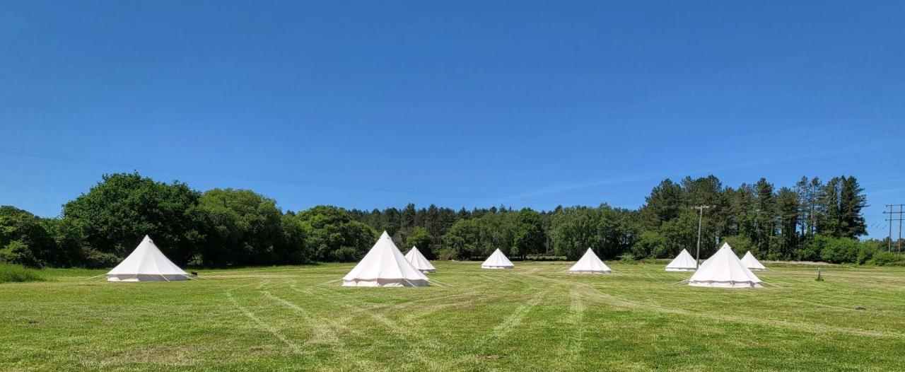 Dorset Glamping Fields Hotel Corfe Mullen Kültér fotó