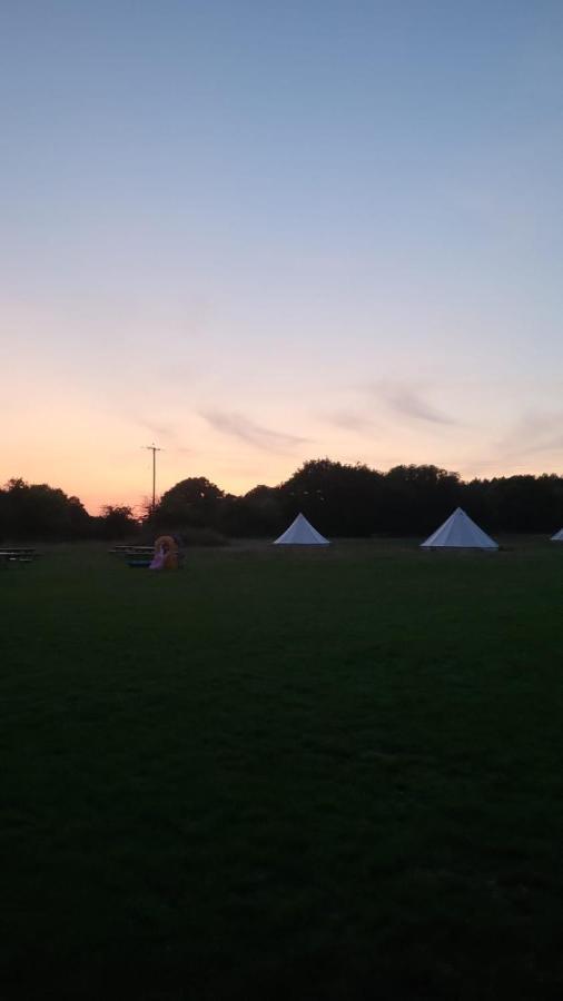 Dorset Glamping Fields Hotel Corfe Mullen Kültér fotó